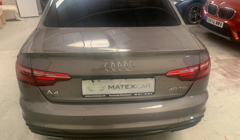 Audi A4 40 TDI Advanced – Quattro – Gasoil – Automático – 204 CV lleno