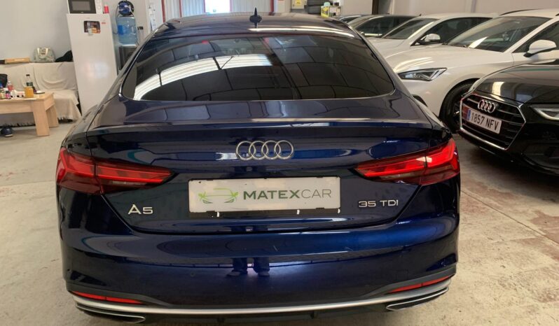 Audi A5 Sportback 35 TDI Advanced – Gasoil – Automático – 163 CV lleno