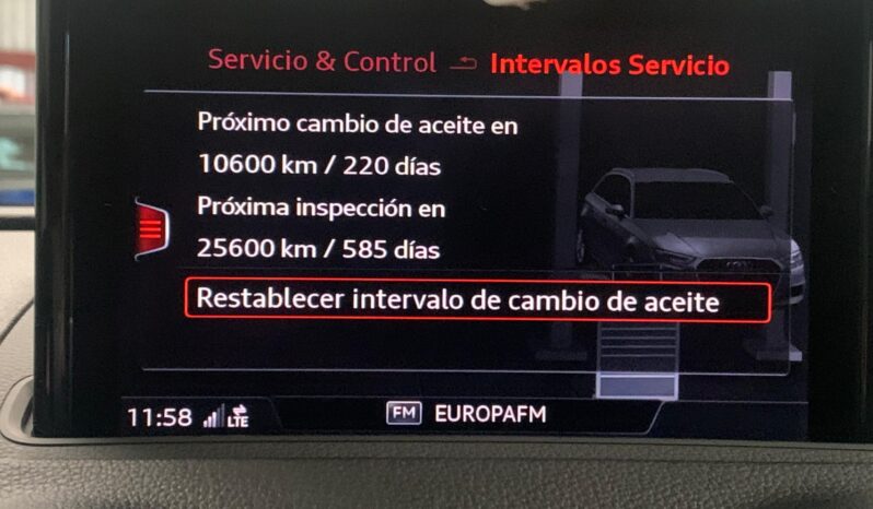 Audi A3 Sportback 35 TDI – Gasoil – Automático – 150 CV lleno