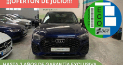 Audi Q5 Sportback 40 TDI S Line – Quattro – Gasoil – Automático – 204 CV