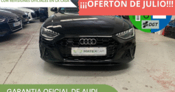Audi A4 40 TDI S Line – Quattro – Gasoil – Automático – 204 CV