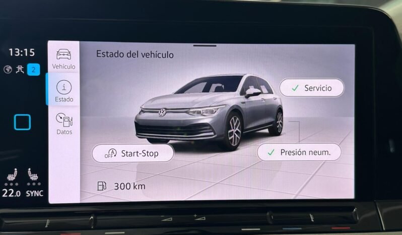 Volkswagen Golf 2.0 TDI Life – Gasoil – Automático – 150 CV lleno