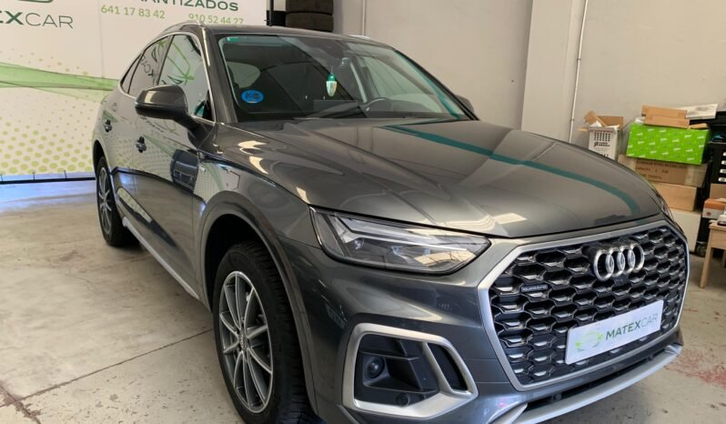Audi Q5 Sportback 50 TFSIe S Line – Quattro – Híbrido – Automático – 299 CV lleno