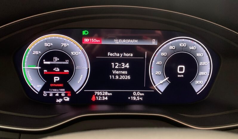 Audi Q5 Sportback 50 TFSIe S Line – Quattro – Híbrido – Automático – 299 CV lleno